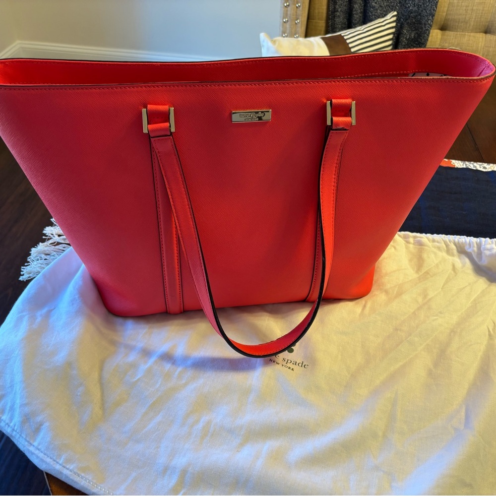 Kate Spade Vibrant Pink Tote